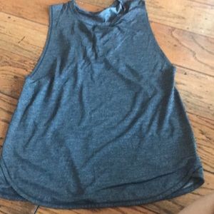 SALE Lululemon In a Cinch Tank Gray size 8
